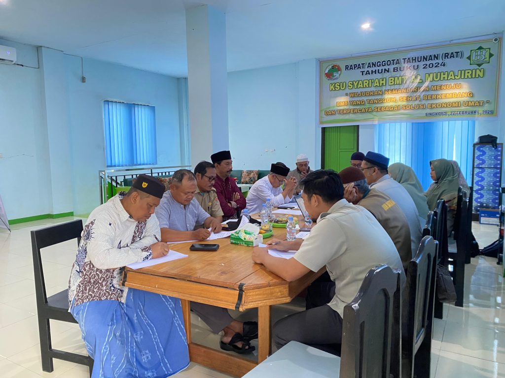 rapat koordinasi studi tiru BMI Kopsyah Tangerang BMT Al Muhajirin.
